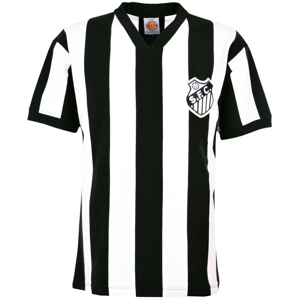 Santos 1970s Retro Kids Retro Football Shirt