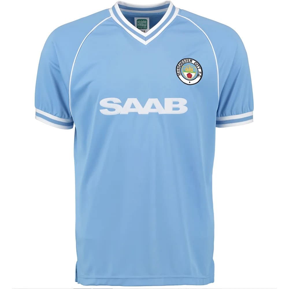 Score Draw Manchester City 1982 Home Shirt