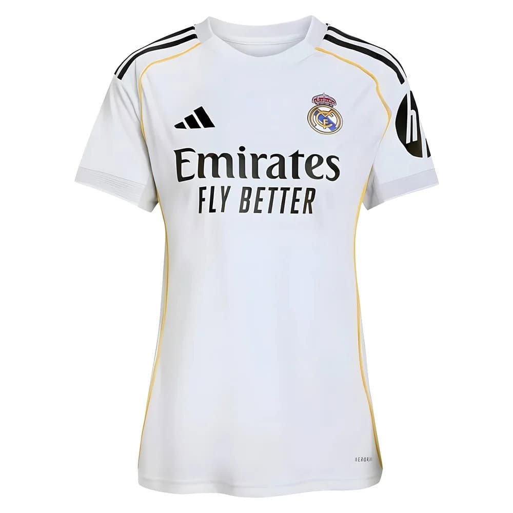 2025-2026 Real Madrid Home Shirt (Womens)