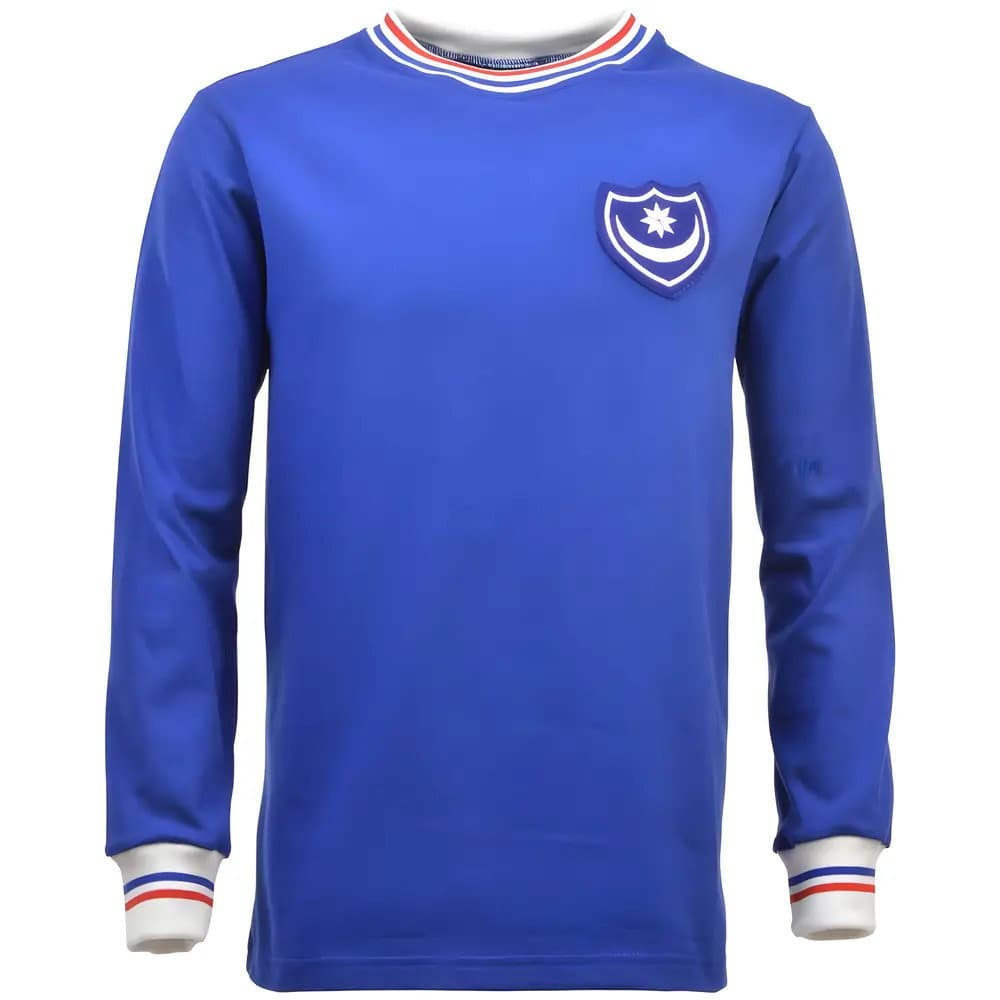 Portsmouth 1960s-1970s Retro Football Shirt
