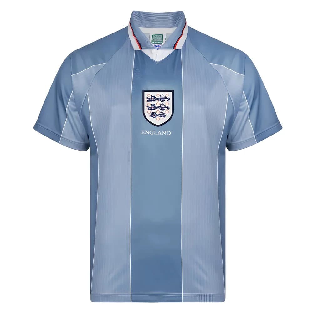 Score Draw England 1996 Away Euro Championship Retro Football Shirt