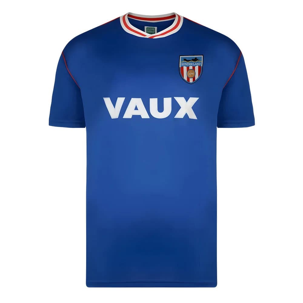 Score Draw Sunderland 1990 Away Football Shirt