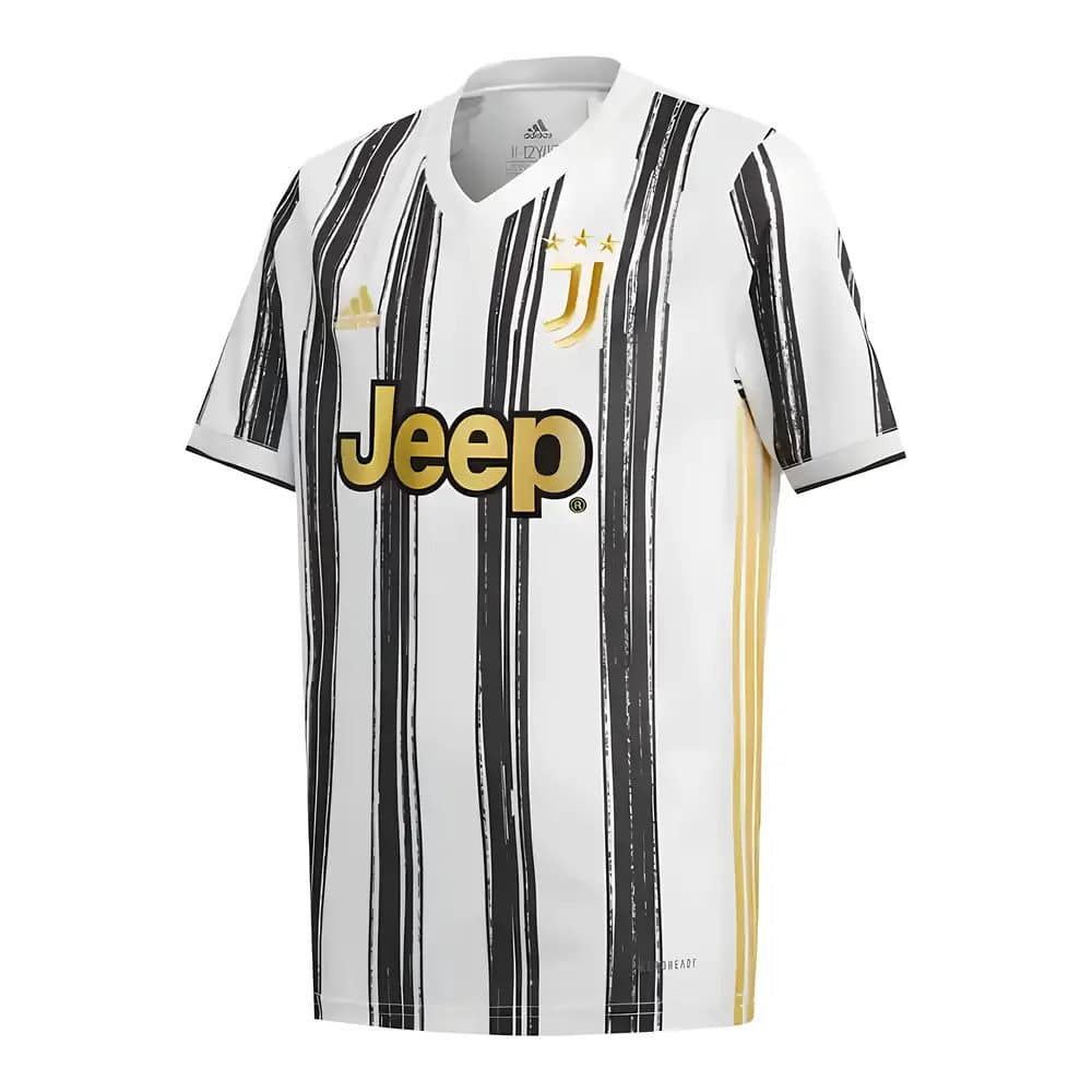 2020-2021 Juventus Adidas Home Football Shirt