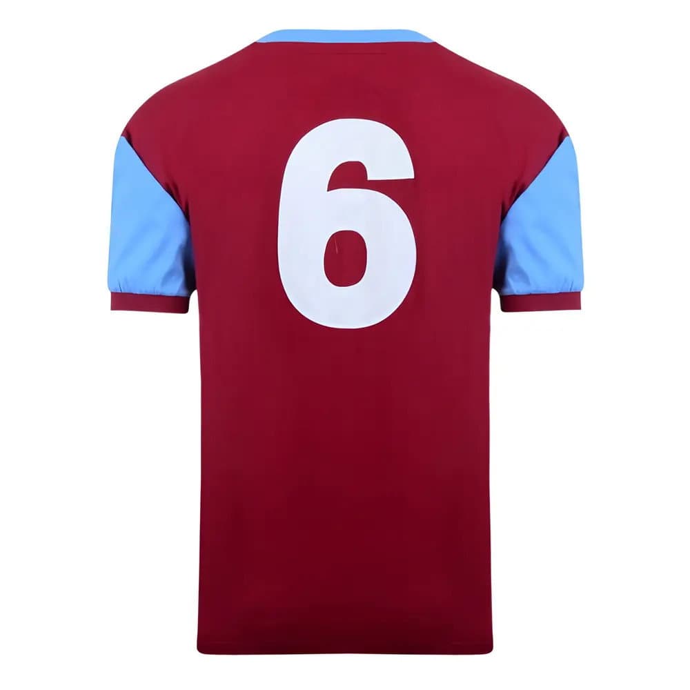 Score Draw West Ham 1958 No6 Home Shirt