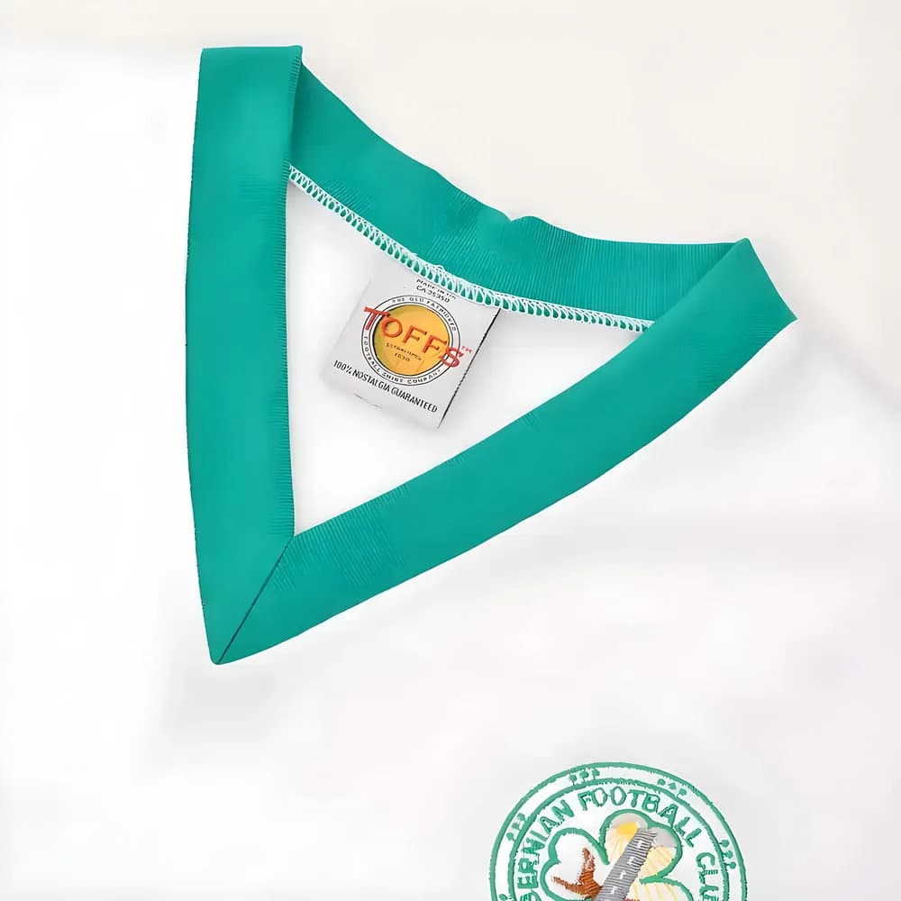 Hibernian 1960s Away Retro Football Shirt