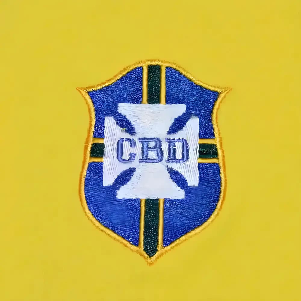 Brazil 1970 World Cup Retro Football Shirt