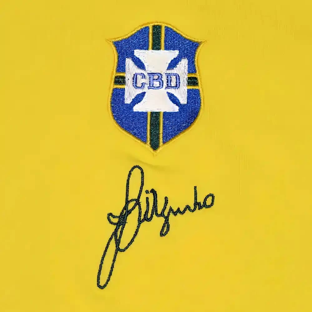 Brazil 1970 World Cup Jarzinho Retro Football Shirt
