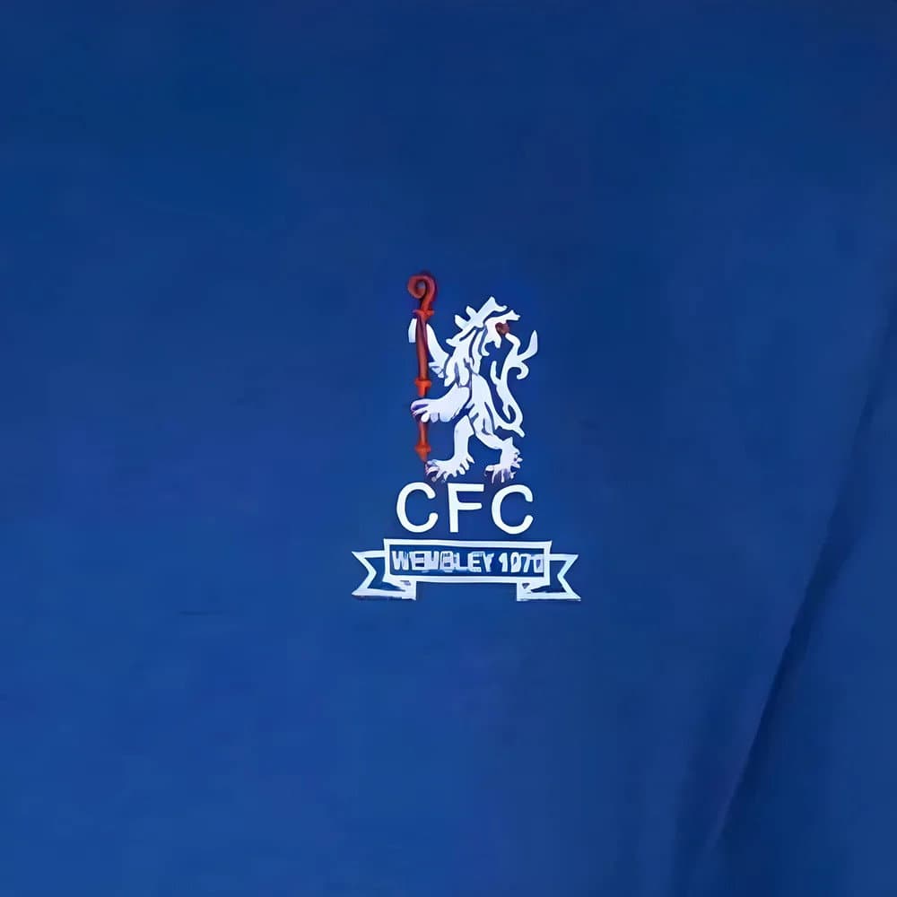 Score Draw Chelsea 1970 Wembley Long Sleeve Home Shirt