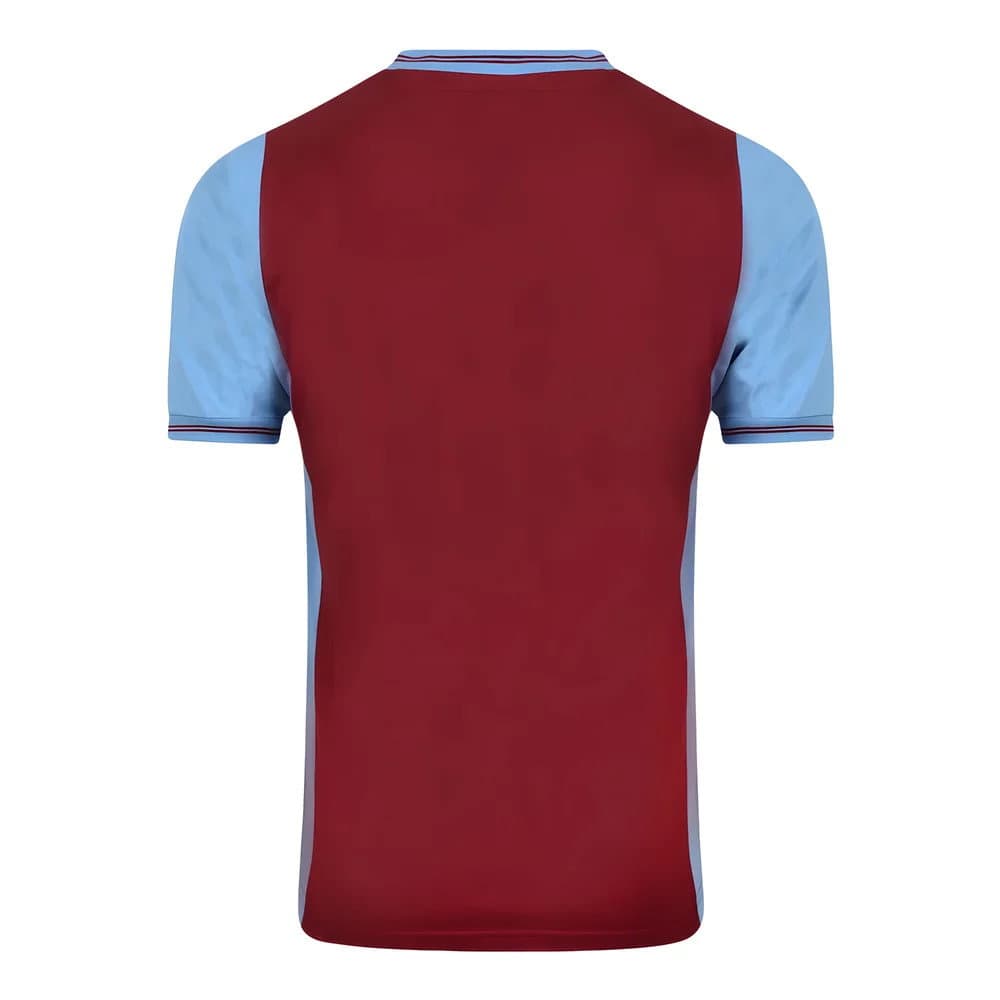 Score Draw Aston Villa 1982 Champions of Europe Retro Football Shirt