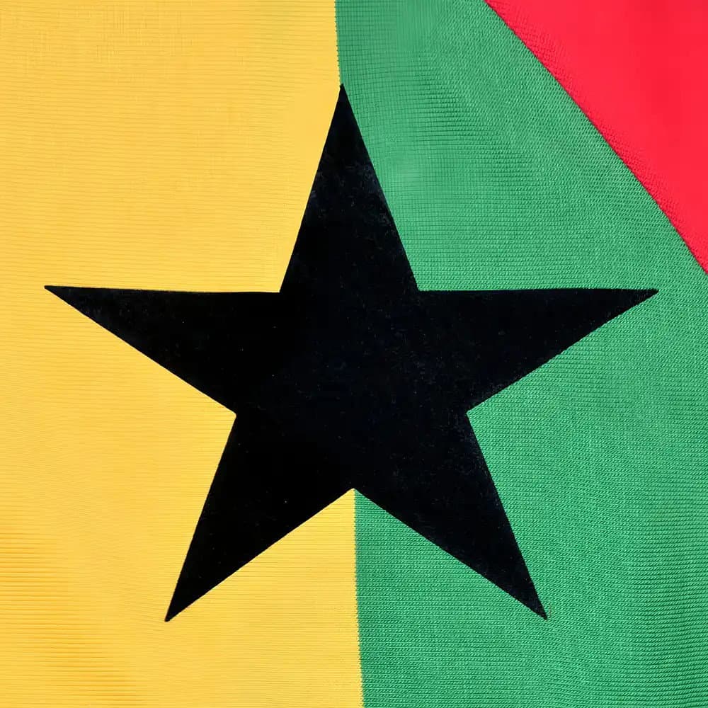 Ghana 1980s Kids Retro Football Shirt