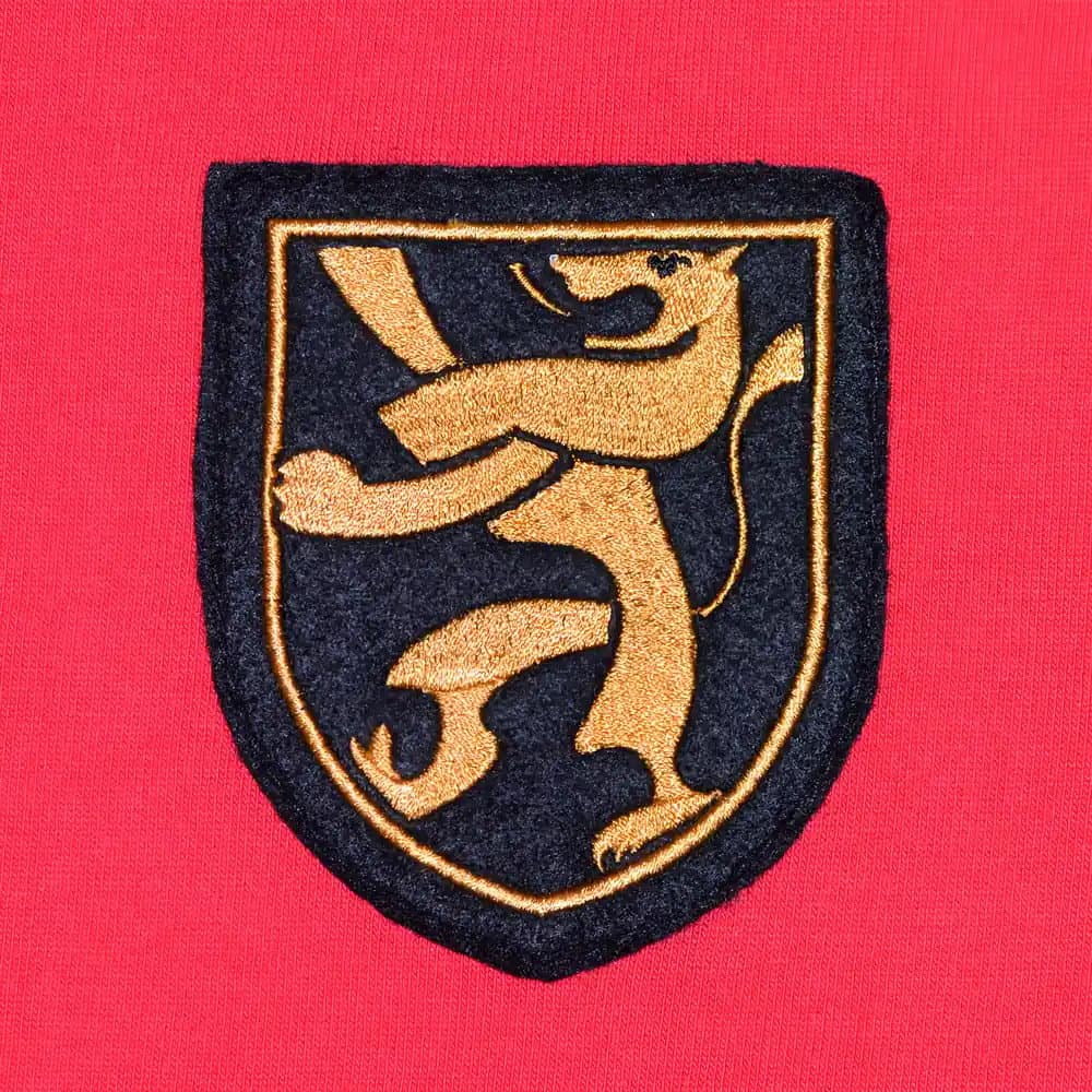 Belgium 1970 Kids Red Retro Football Shirt