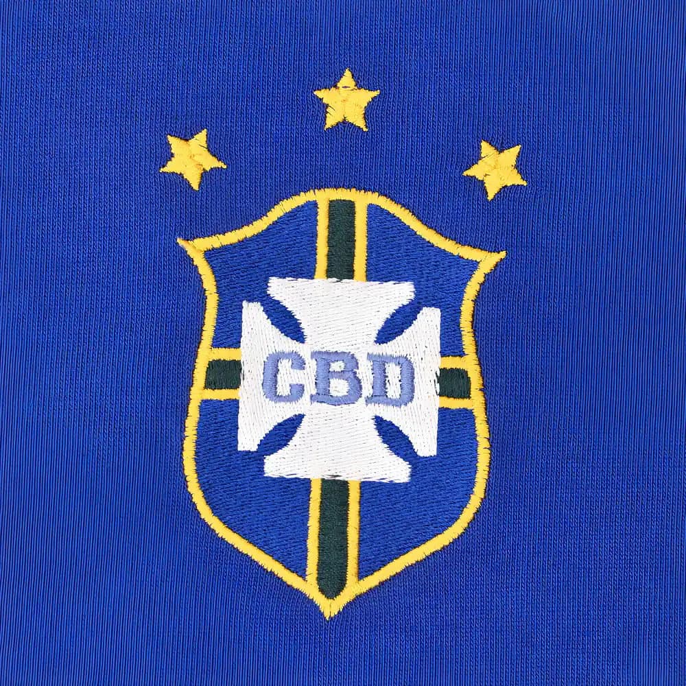 Brazil 1971 3 Star Kids Retro Football Shirt