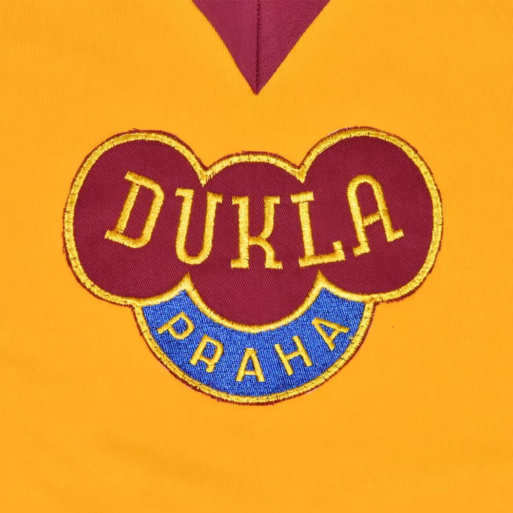 Dukla Prague 1960s Away Kids Retro Football Shirt