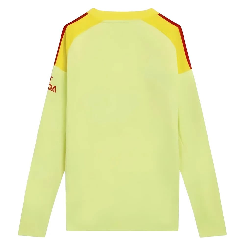 2025-2026 Arsenal Home Goalkeeper Shirt (Yellow) - Kids