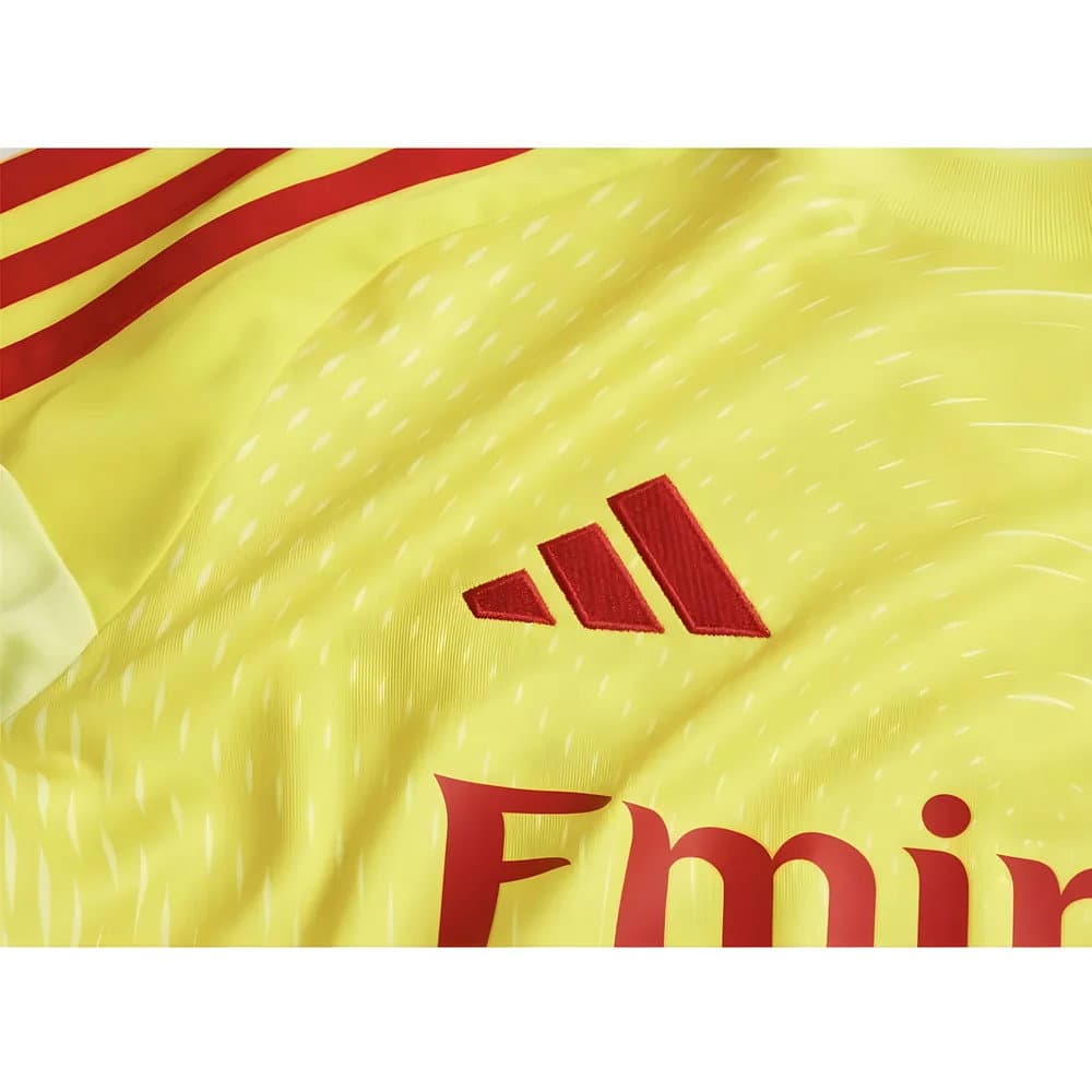 2025-2026 Arsenal Home Goalkeeper Shirt (Yellow) - Kids