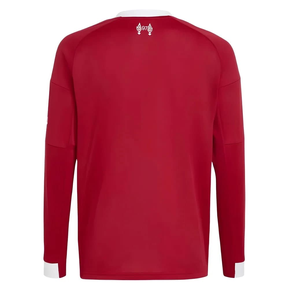 2025-2026 Liverpool Long Sleeve Home Shirt (Kids)