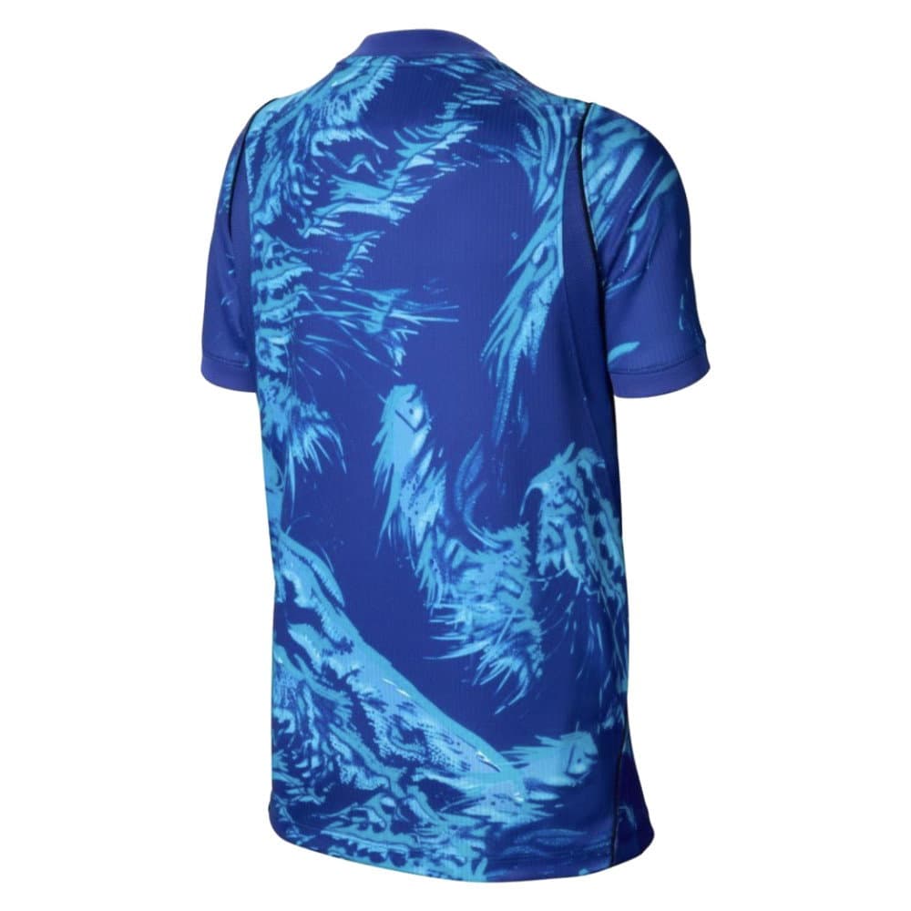 2026-2027 England Home Goalkeeper Shirt (Blue) - Kids