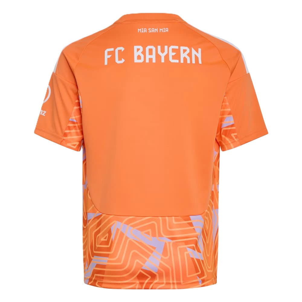 2026-2027 Bayern Munich Home Goalkeeper Shirt (Orange) - Kids