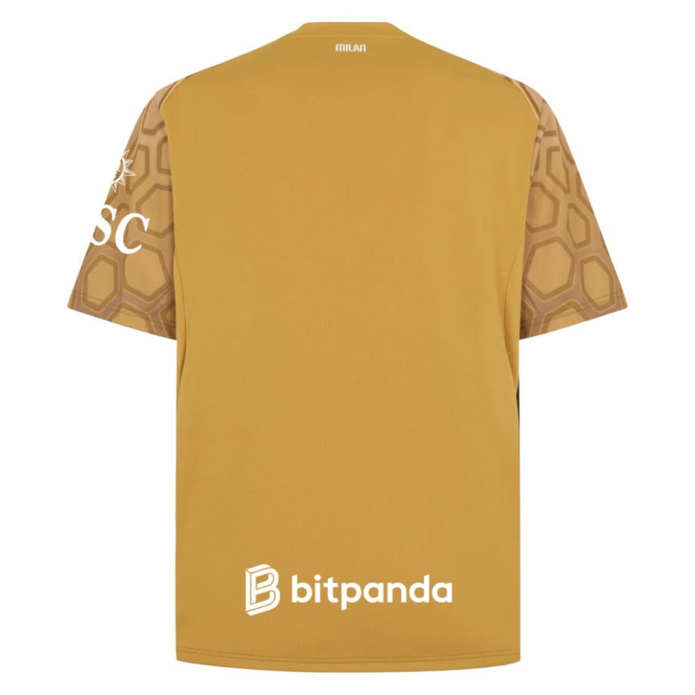 2026-2027 AC Milan Home Goalkeeper Shirt (Gold)
