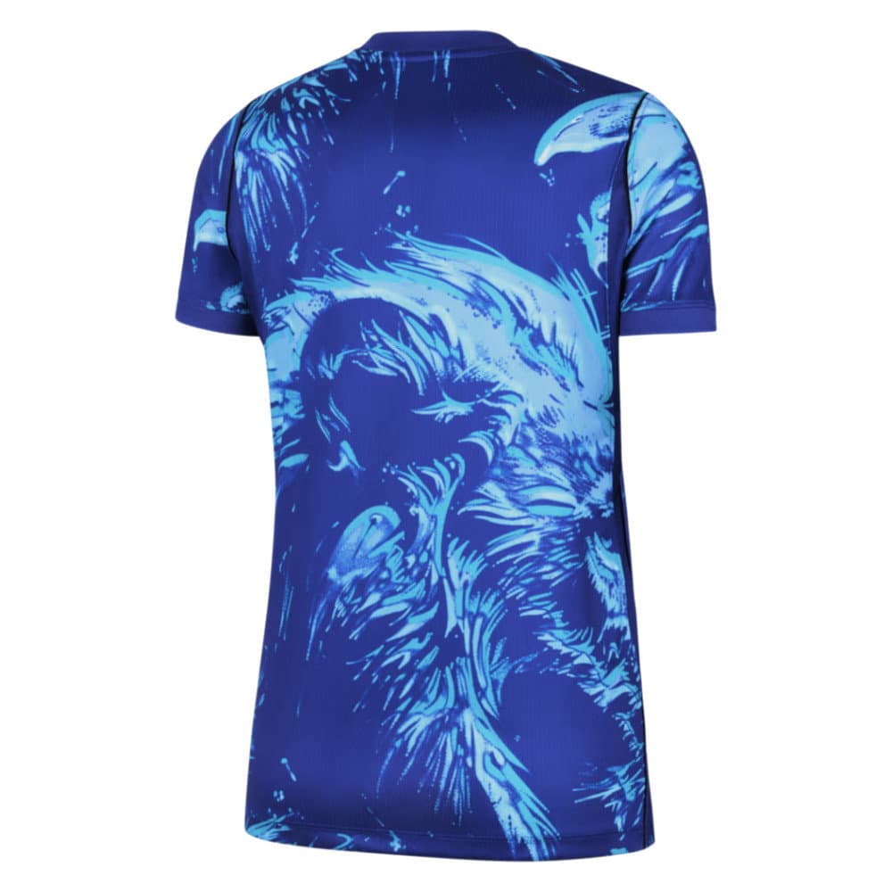 2026-2027 England Home Goalkeeper Shirt (Blue) - Womens