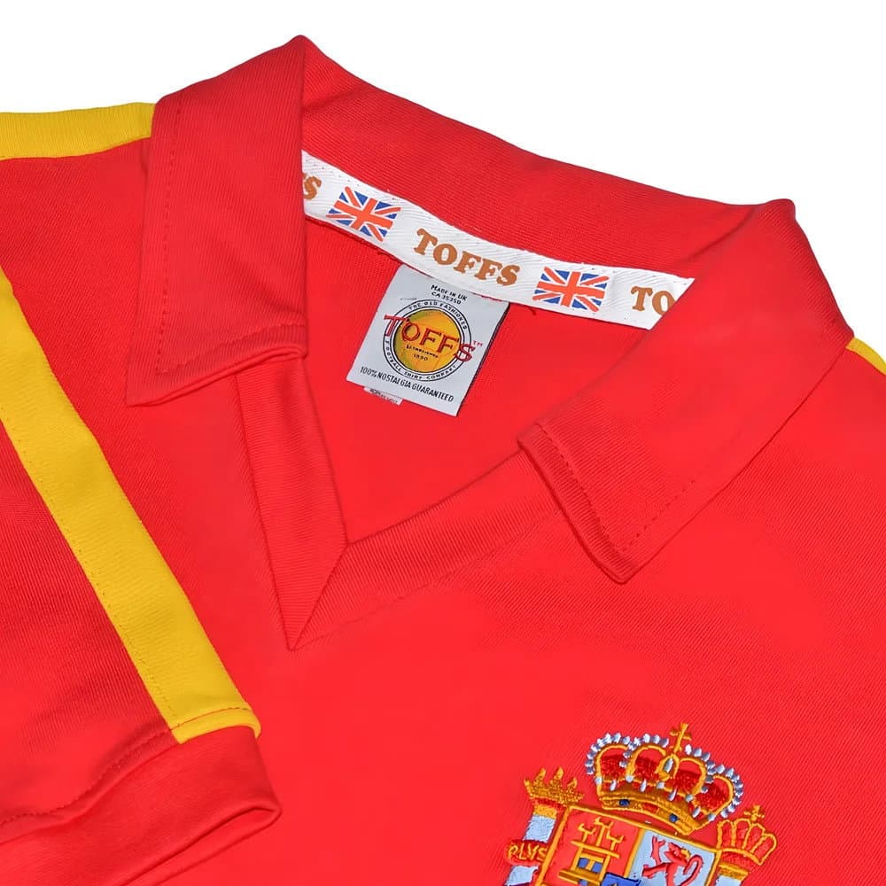 Spain 1982 World Cup Retro Football Shirt