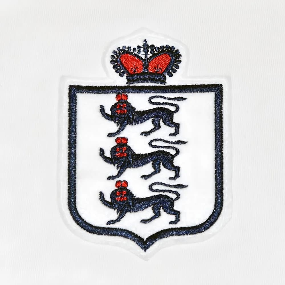 England L/S Retro Football Shirt White