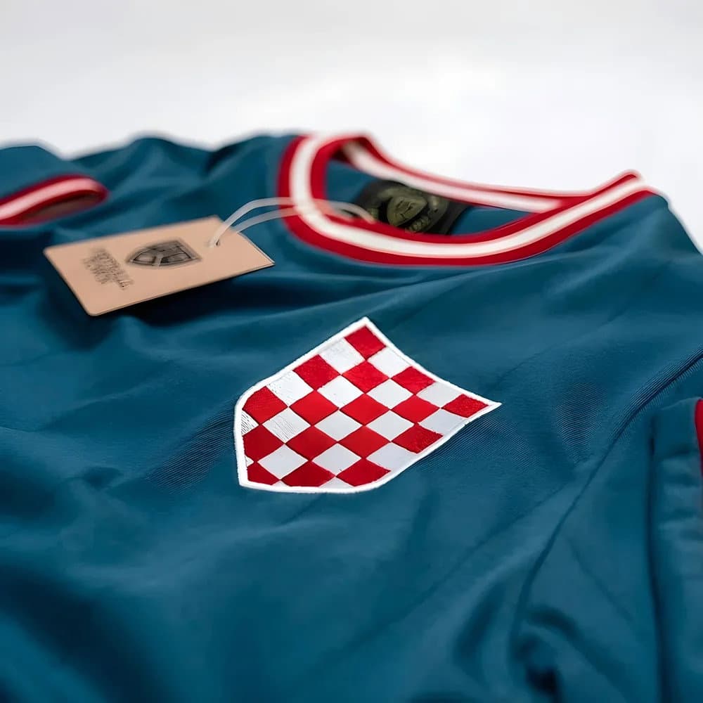 Vintage Croatia Kockasti Soccer Jersey
