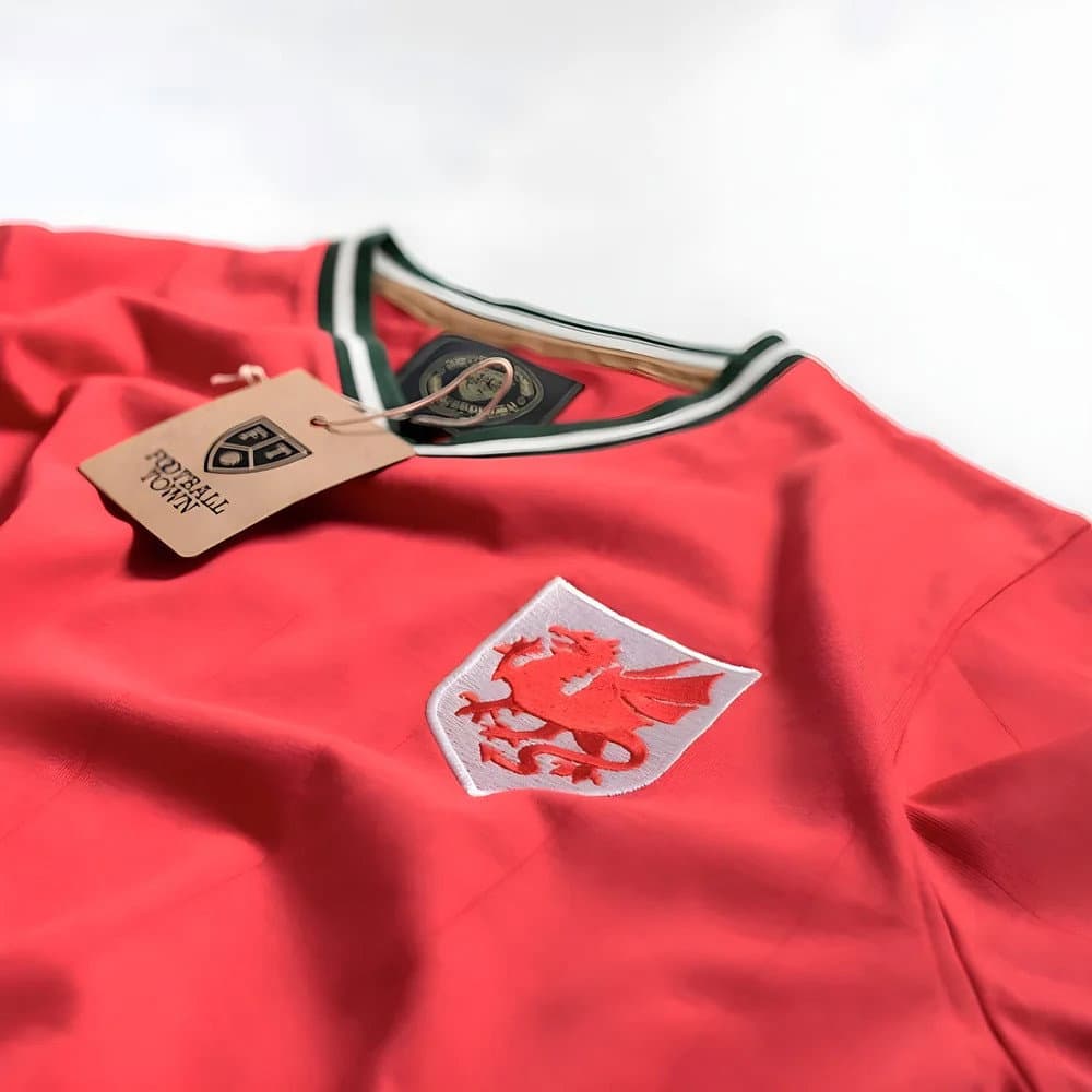 Vintage Wales The Dragon Soccer Jersey