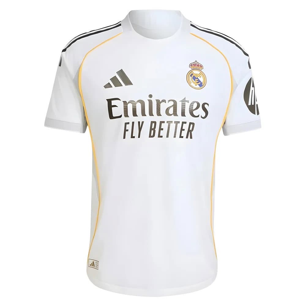 2025-2026 Real Madrid Authentic Home Shirt