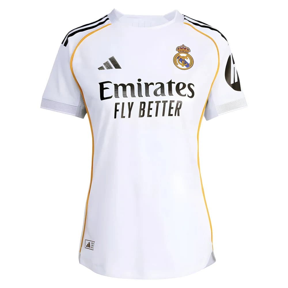 2025-2026 Real Madrid Authentic Home Shirt (Womens)