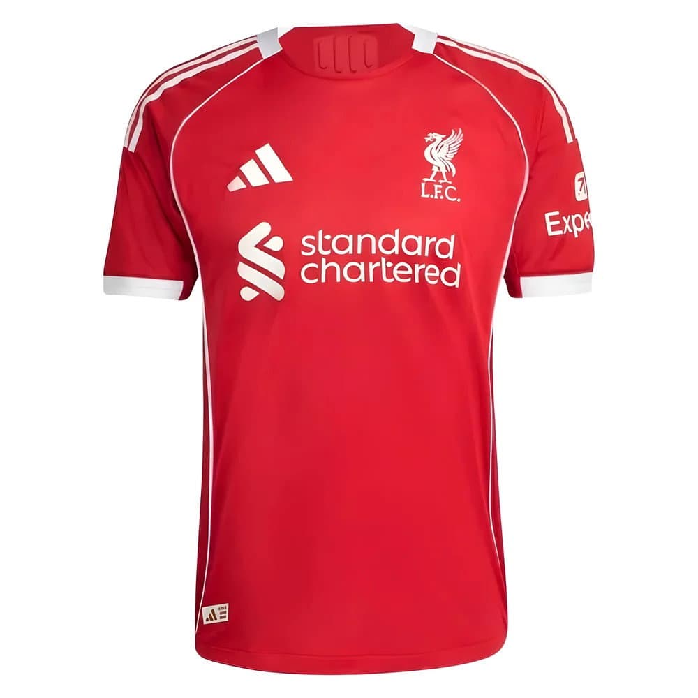 2025-2026 Liverpool Authentic Home Shirt