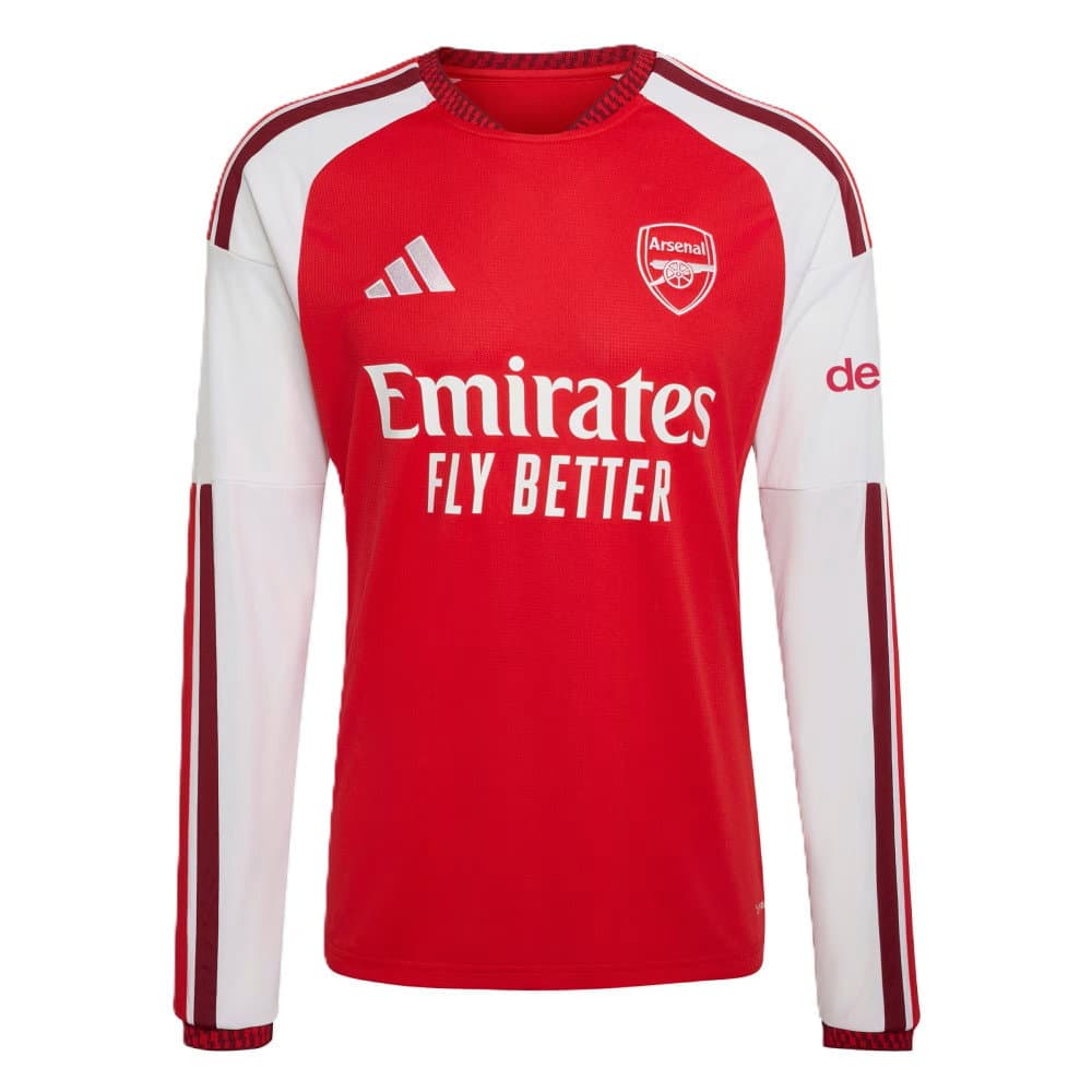 2026-2027 Arsenal Long Sleeve Home Shirt