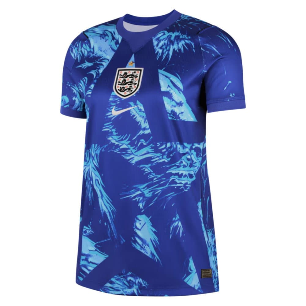2026-2027 England Home Goalkeeper Shirt (Blue) - Womens