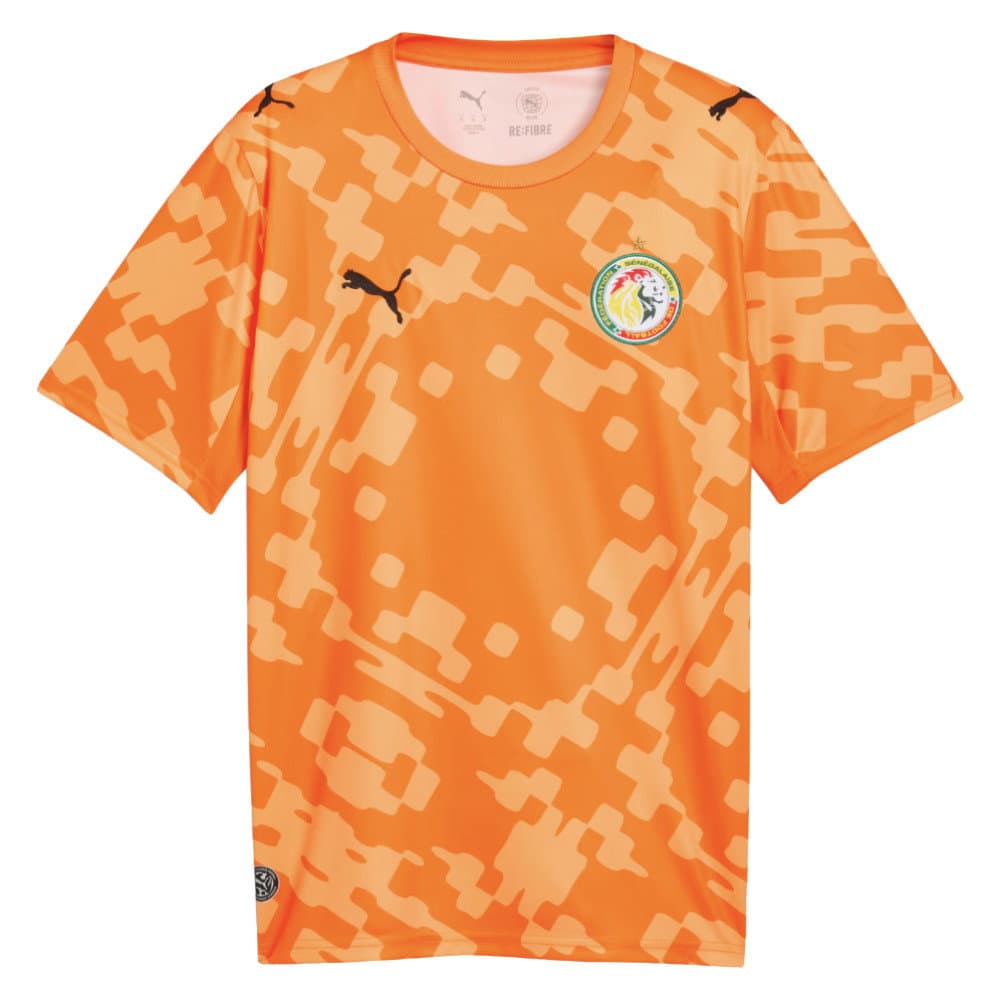 2026-2027 Senegal Goalkeeper Shirt (Vermillion-Orange Glo)