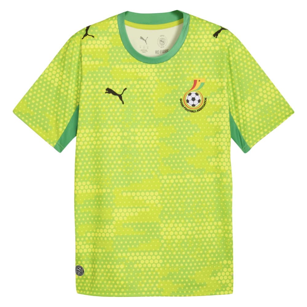 2026-2027 Ghana Goalkeeper Shirt (Lime Smash)