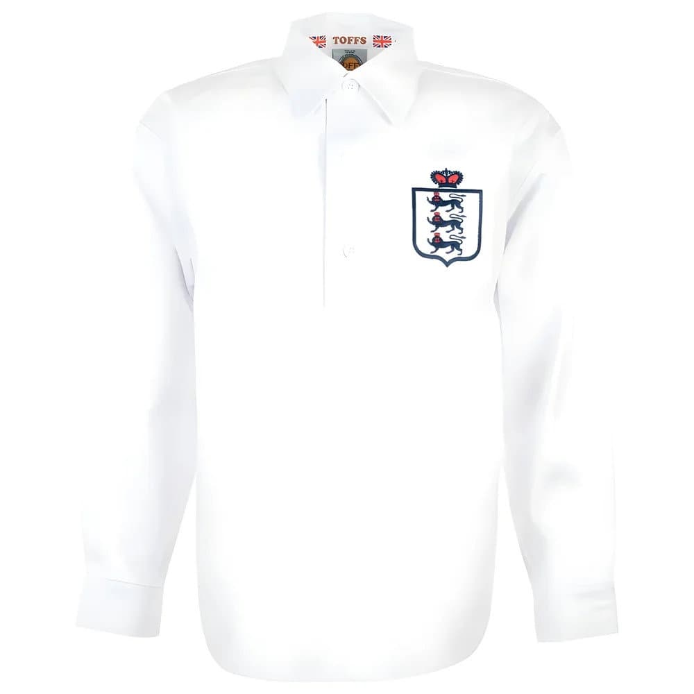 England 1930-50s Retro Football Shirt